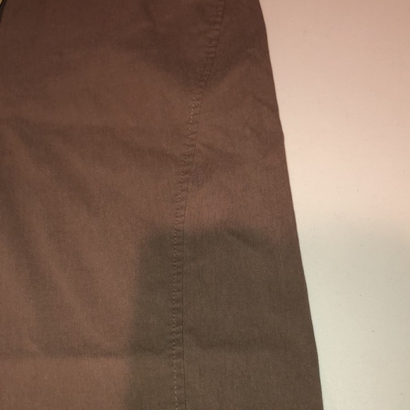 EQUESTRIAN DESIGNS size 12 tan cropped front zip with stretch pants Best pants - Picture 12 of 13